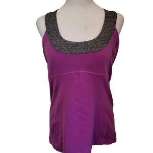 Lululemon Scoop Neck Tank Purple sz 12